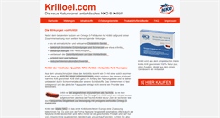 Desktop Screenshot of krilloel.com