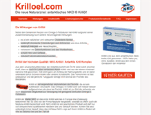 Tablet Screenshot of krilloel.com